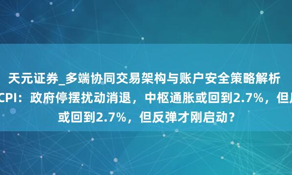 天元证券_多端协同交易架构与账户安全策略解析 今晚好意思国CPI：政府停摆扰动消退，中枢通胀或回到2.7%，但反弹才刚启动？
